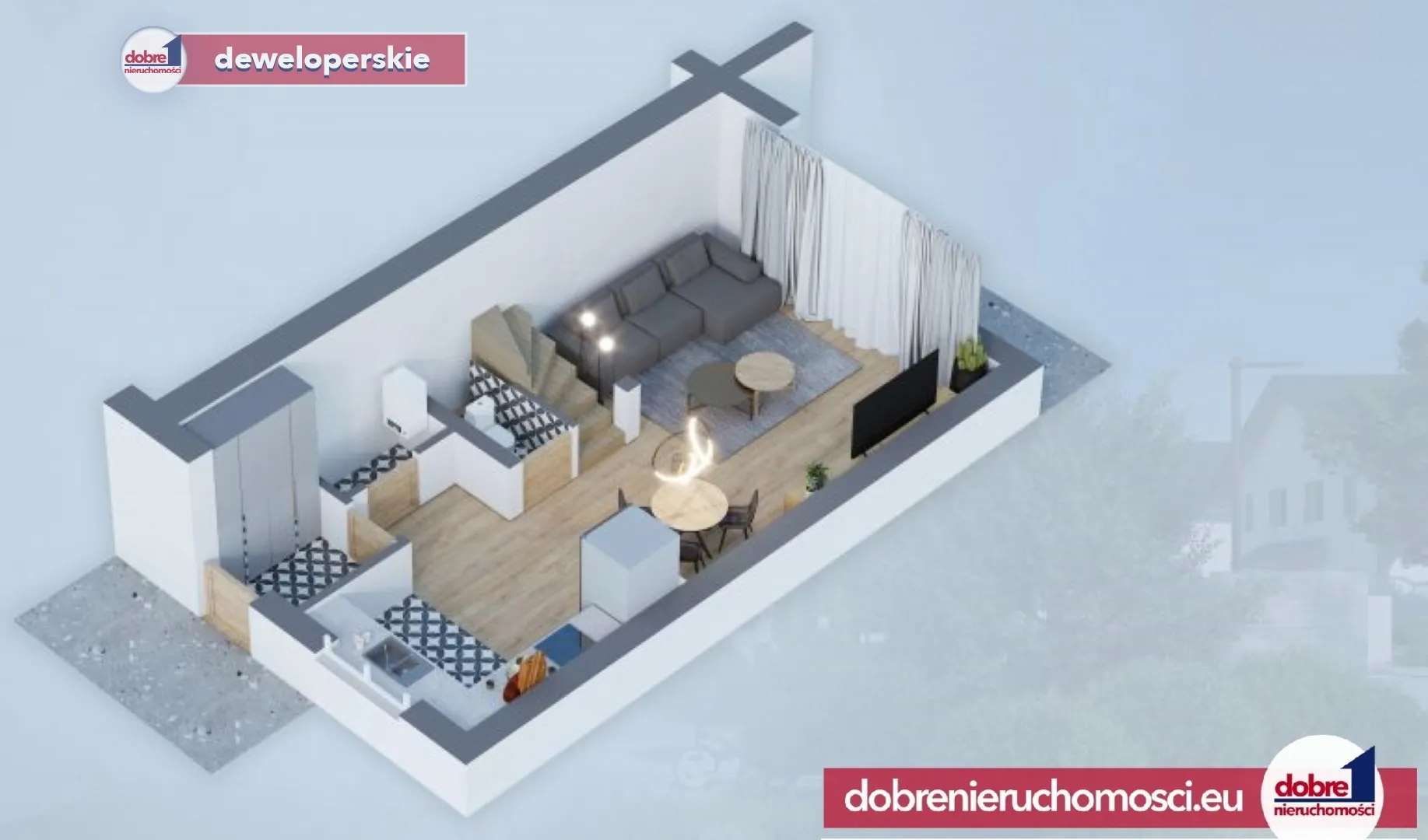 Wolnostojący 95.00 m²